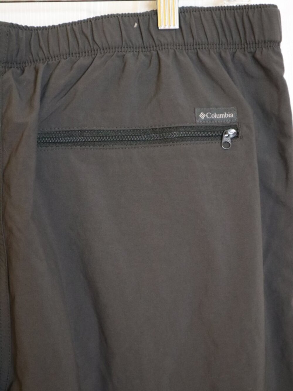 Columbia Shorts Mens Sz L Nylon Elastic Waist Belt Hiking Outdoors Swimwear - Picture 6 of 6